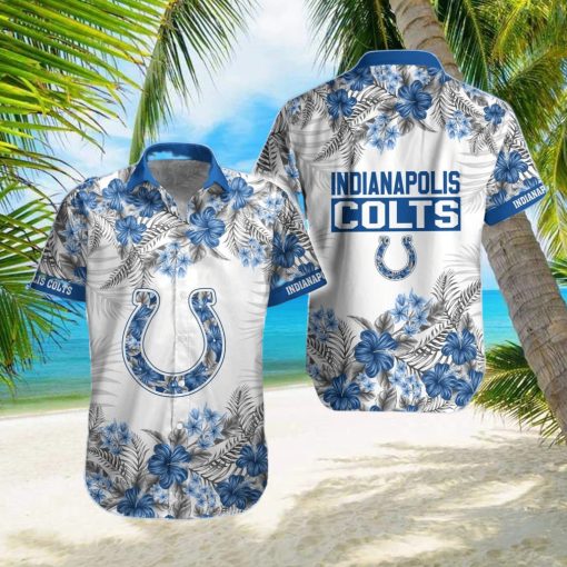 Indianapolis Colts Hawaiian Shirt  Shorts  Combo Hawaiian Shirt