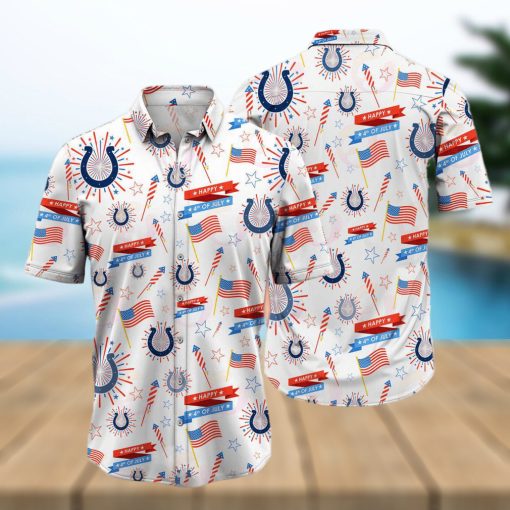 Indianapolis Colts NFL Design 8 Beach Hawaiian Shirt Men And Women For Fans Gift