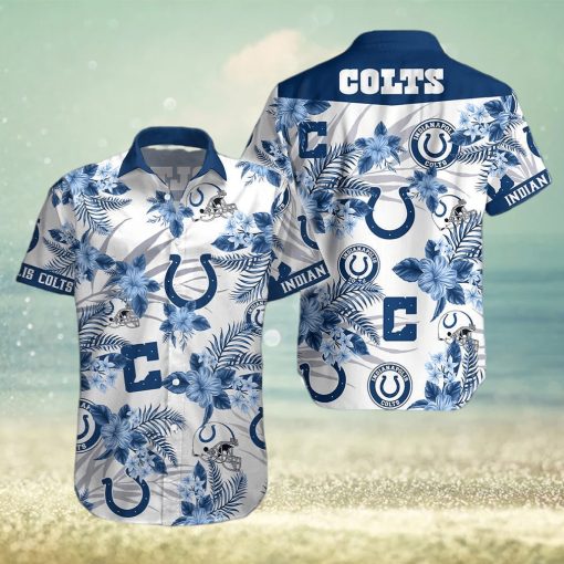 Indianapolis Colts NFL Design 9 Beach Hawaiian Shirt Men And Women For Fans Gift