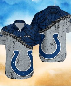 Indianapolis Colts NFL Polynesian Tattoo Hawaiian Shirt