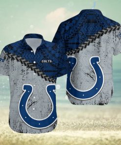 Indianapolis Colts NFL Polynesian Tattoo Hawaiian Shirt