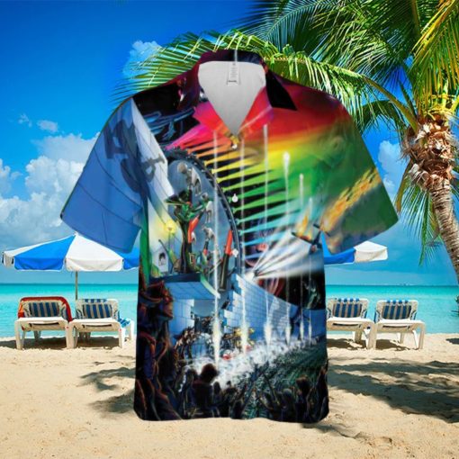 Interestellar Show Pink Floyd Colorful Hawaiian Shirt