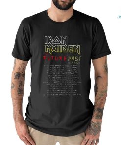 Iron Maiden The Future Past 2023 Tour Shirts