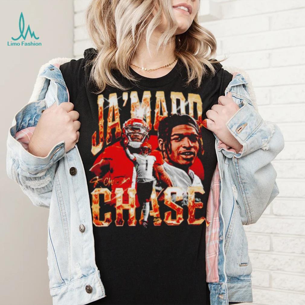 Ja'Marr Chase Cincinnati Vintage Football Shirt - Limotees
