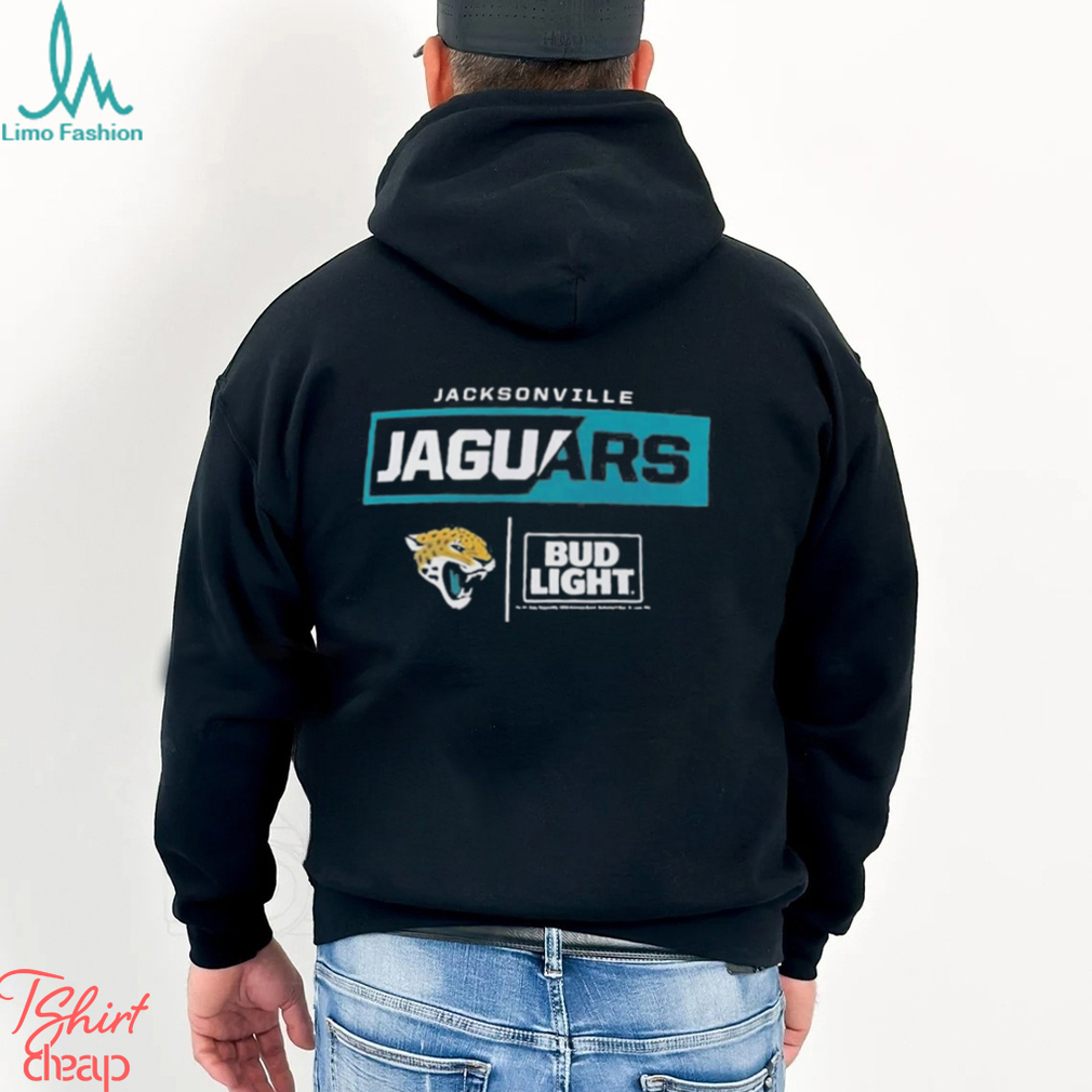 Jacksonville Jaguars Fanatics Branded NFL x Bud Light Pullover Hoodie -  Black