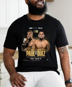 Jake Paul Vs Nate Diaz Shirt Sat Aug 5 Dallas Tx Shirt