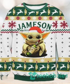 Jameson Yoda Christmas Ugly Sweater 3D