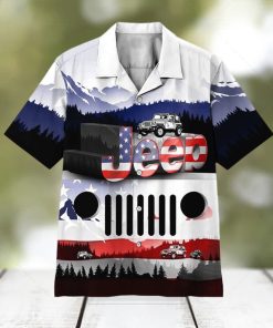 Jeep American Flag Hawaiian Shirt Unisex Adult Hw6107 hawaiian shirt