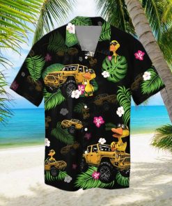 Jeep And Duck Tropical Hawaiian Shirt