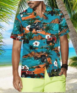 Jeep Car Retro Summer Hawaiian Shirt