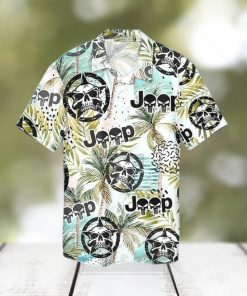 Jeep Skull Tropical Hawaiian Shirt