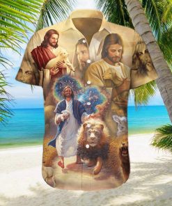 Jesus Hawaiian Shirts Unisex