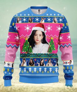 Jisoo Black Pink Thanksgiving Women Mens Ugly Christmas Sweater