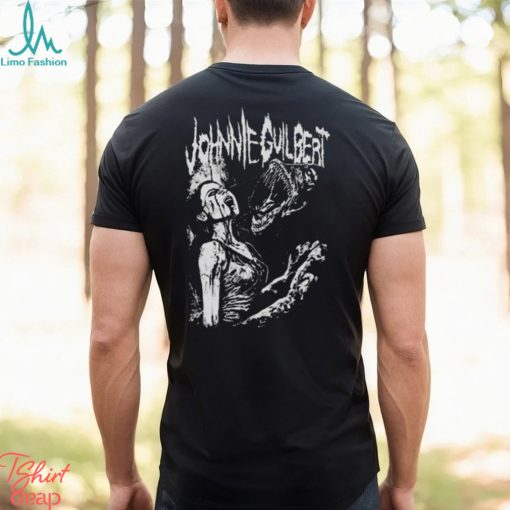 Johnnie guilbert wolfman art design t shirt