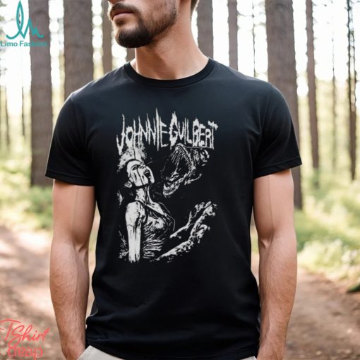 Johnnie guilbert wolfman art design t shirt