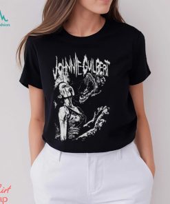 Johnnie guilbert wolfman art design t shirt