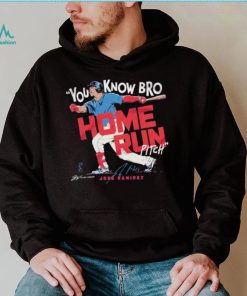 Jose ramirez you know bro home run pitch signature T shirts