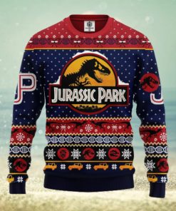 Jurrasic Park Ugly Christmas Sweater For Men Women