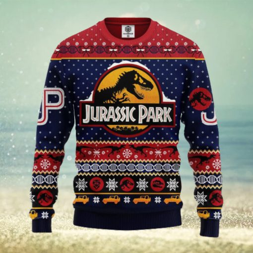 Jurrasic Park Ugly Christmas Sweater For Men Women