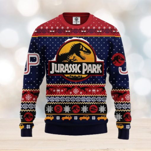 Jurrasic Park Ugly Christmas Sweater For Men Women