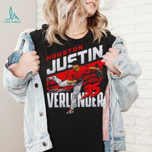 Justin Verlander City Name Houston Baseball Shirt