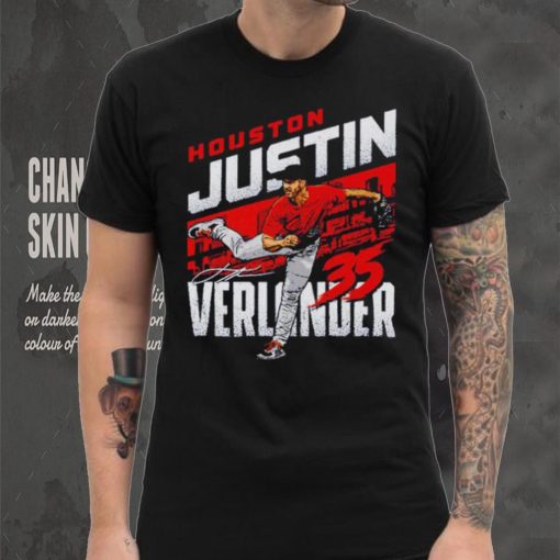 Justin Verlander City Name Houston Baseball Shirt