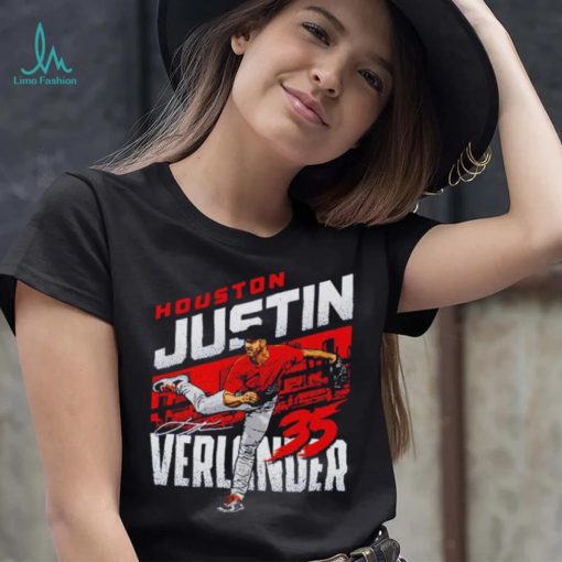 Justin Verlander City Name Houston Baseball Shirt
