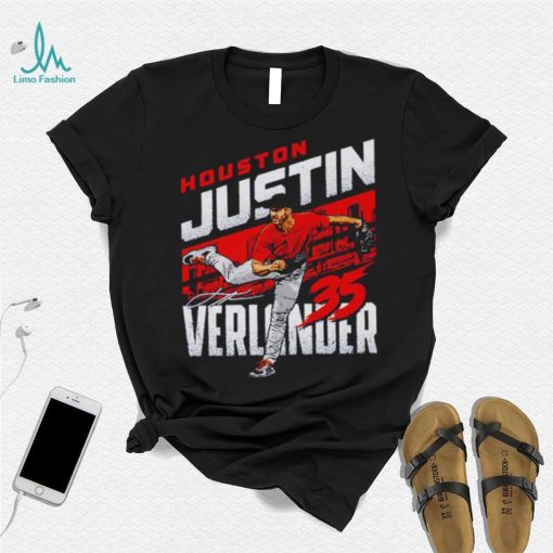Justin Verlander City Name Houston Baseball Shirt