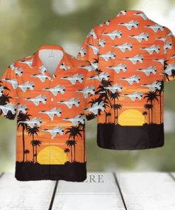 KAHH1706BC06 Siły Powietrzne F 16 Fighting Falcon Hawaiian Shirt