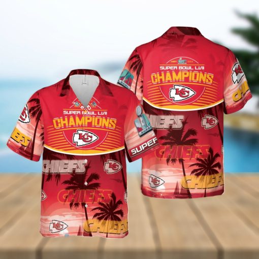 Kansas City Chief Super Bowl Champions Hawaii Shirt Best Gift For Fans