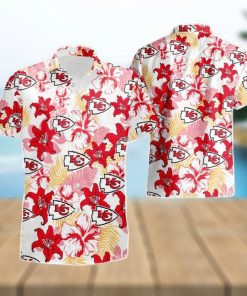 Kansas City Chiefs Flower Hawaiian Shirt