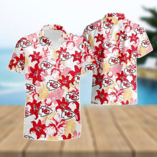 Kansas City Chiefs Flower Hawaiian Shirt