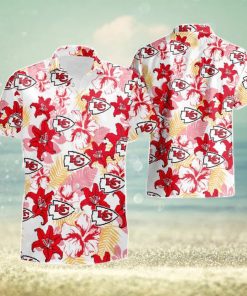 Kansas City Chiefs Flower Hawaiian Shirt