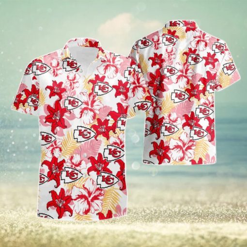 Kansas City Chiefs Flower Hawaiian Shirt