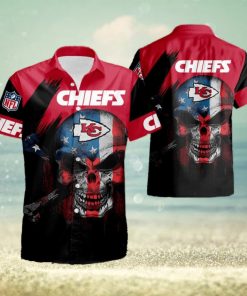 Kansas City Chiefs Football Sport Cool Short Sleeve Aloha Hawaiian Shirt