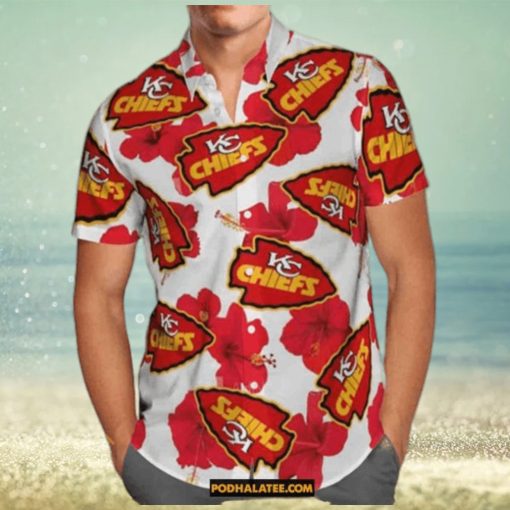 Kansas City Chiefs Hawaiian Shirt Beach Gift For Dad  Aloha Shirt