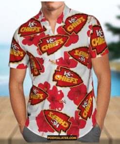 Kansas City Chiefs Hawaiian Shirt Beach Gift For Dad  Aloha Shirt