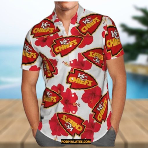 Kansas City Chiefs Hawaiian Shirt Beach Gift For Dad  Aloha Shirt