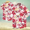 Carolina Panthers NFL Graphic Tropical Pattern Style Summer 3D Hawaiian Shirt And Shorts For Men And Women Gift Fans