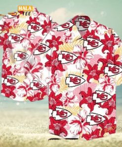 Kansas City Chiefs Hawaiian Shirt Trendy Summer Gift For Sports Dad  Aloha Shirt