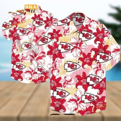 Kansas City Chiefs Hawaiian Shirt Trendy Summer Gift For Sports Dad  Aloha Shirt