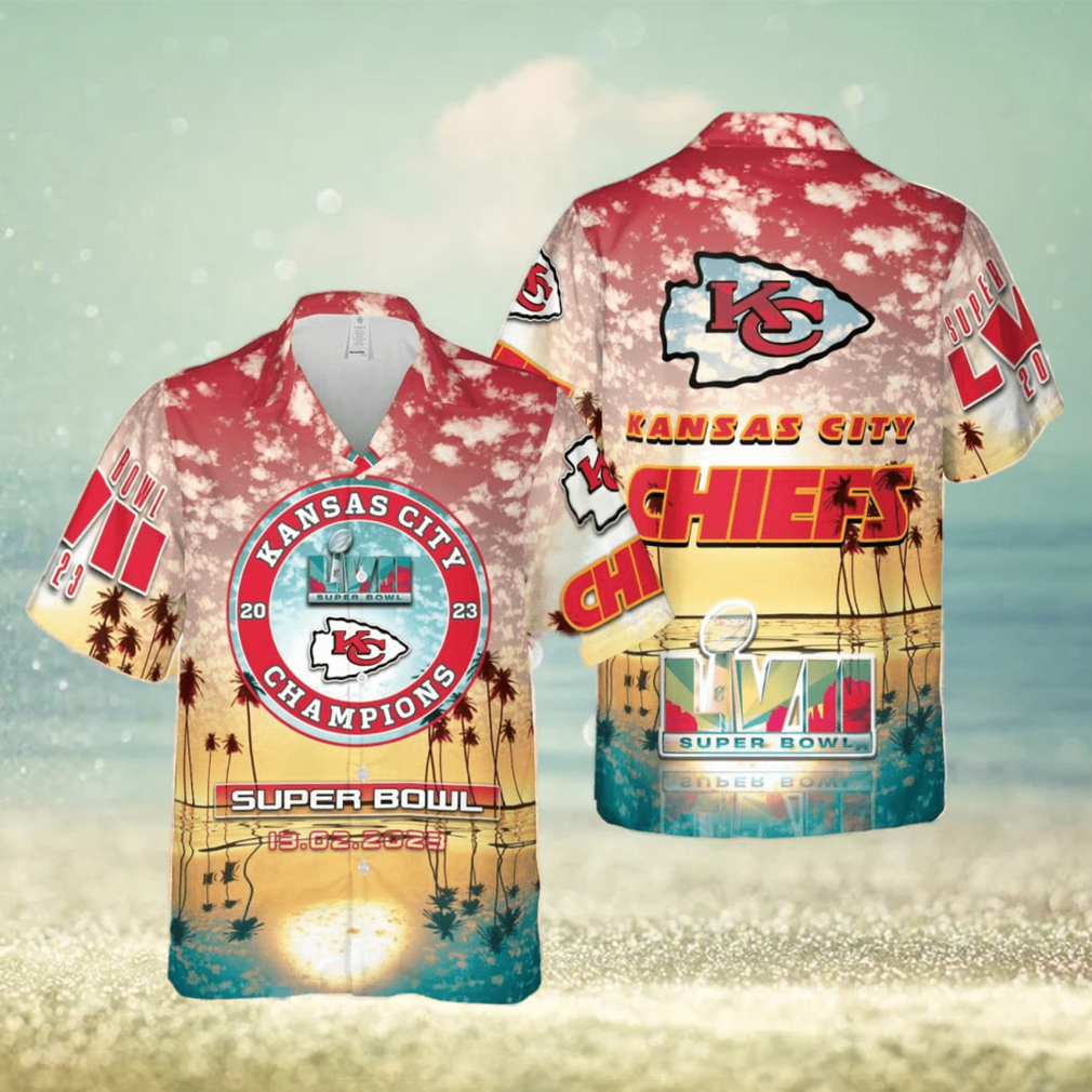 Kc Chiefs Super Bowl Hawaiian Shirt NFL Kansas City Chiefs Gifts - Limotees