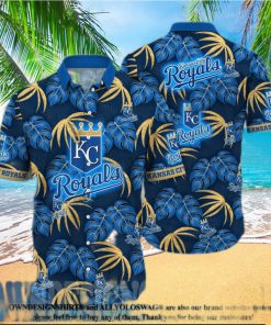 Kansas City Royals MLB Flower Full Print Hawaiian Shirt