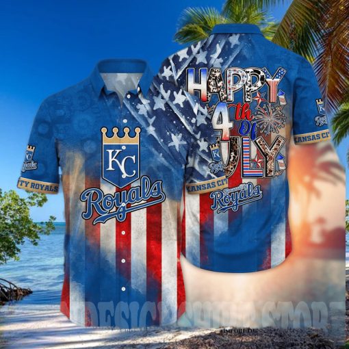 Kansas City Royals MLB Independence Day Unisex Hawaiian Shirt