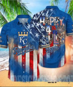 Kansas City Royals MLB Independence Day Unisex Hawaiian Shirt