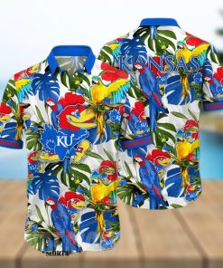 Kansas Jayhawks NCAA Flower Unisex Hawaiian Shirt