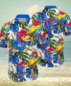 Kansas Jayhawks NCAA Flower Unisex Hawaiian Shirt