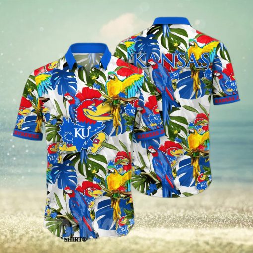 Kansas Jayhawks NCAA Flower Unisex Hawaiian Shirt