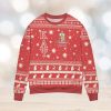 Cactus Prickly and Lit Ugly Christmas Sweater 3D Gift For Men And Women