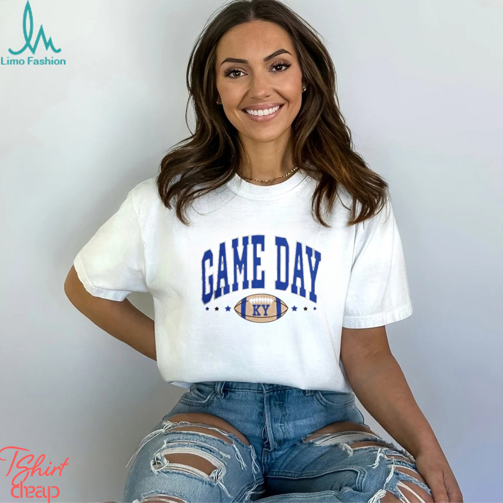 Kentucky Branded KY Football Arch Game Day T Shirt Kentucky Branded KY Football Arch Game Day T Shirt